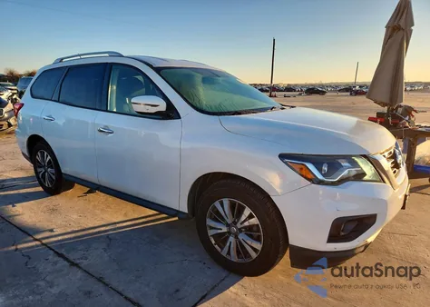 2017 Nissan Pathfinder S из США, поврежденный, VIN 5N1DR2MN7HC614865